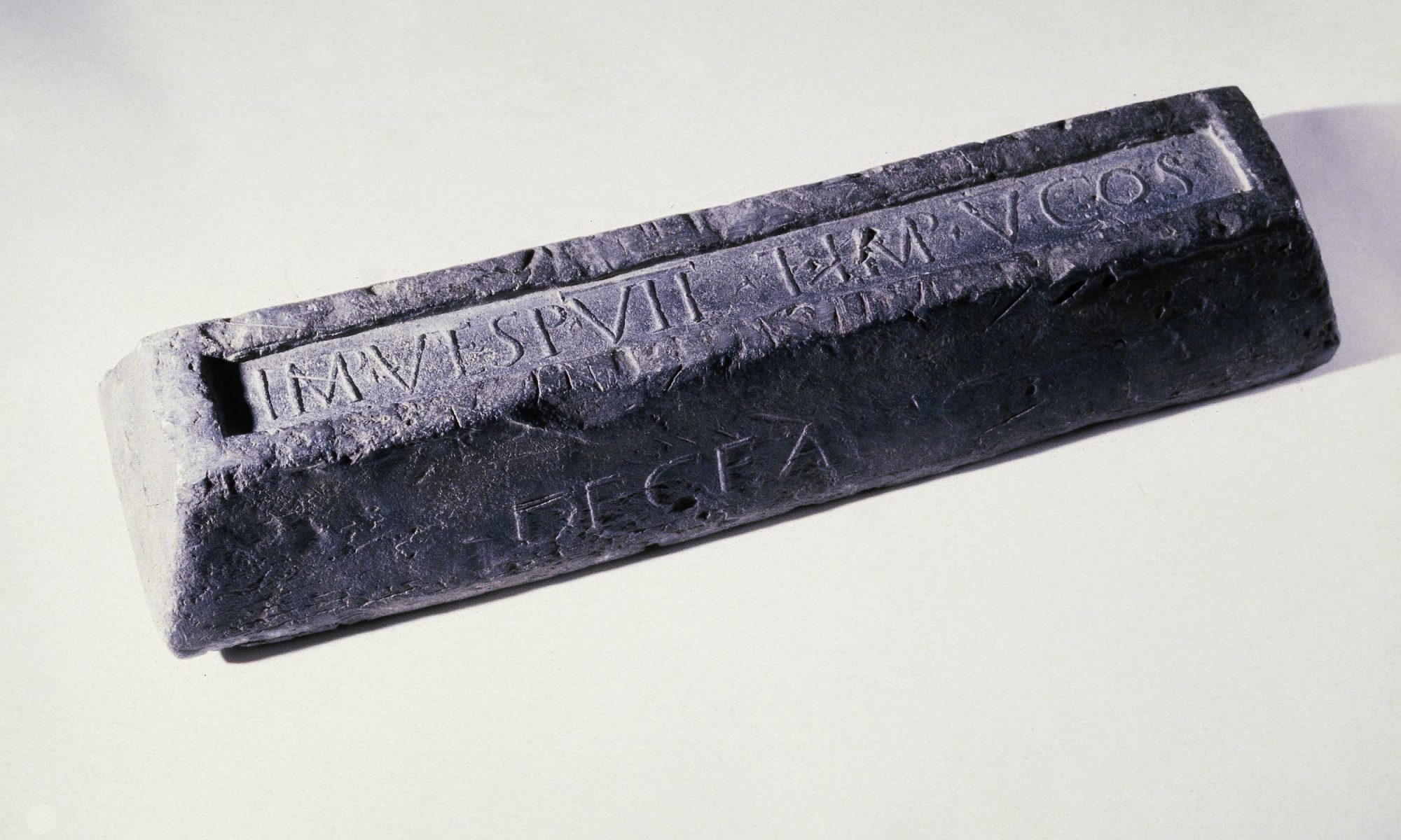 Roman lead ingot now in the British Museum